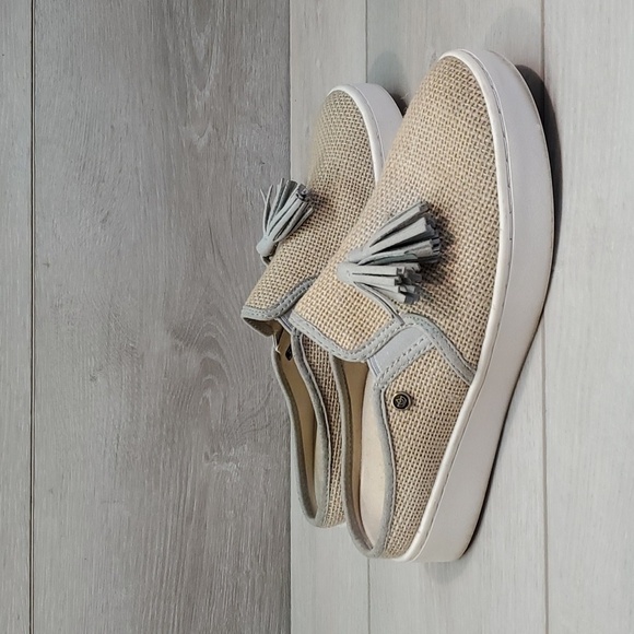 Spenco Womens Comfort Canvas Platform Loafers Slip on shoes sz 6B - Picture 2 of 11